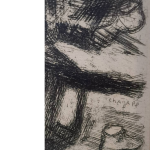 CHAGALL Marc, Le Cordonnier, Vers 1927 1930, Eau Forte Signée, Illustrant Les Fables De La Fontaine, 29,5 X 24 Cm (dimensions À Vue)