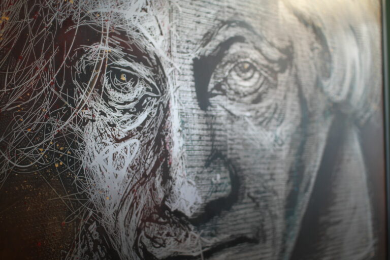 CHAT NOIR Beethoven MusicWall Gravure D’art Musicale Pièce Unique 150 X 150 Cm 2