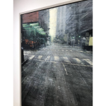 Alejandro QUINCOCES – Light in the steet – Peinture à l’huile – 85×85 cm