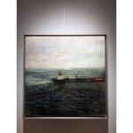 QUINCOCES, Prestige II, Huile Sur Bois, 40 X 40 Cm