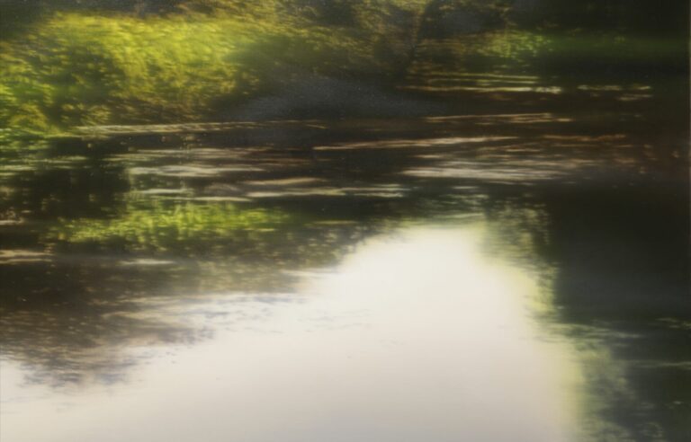 Jean-Marc AMIGUES, Paysage Lacustre, Huile Sur Toile, 120 X 180 Cm