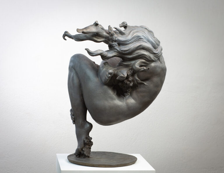 Coderch & Malavia, Kymo, Bronze, 64 X 48 X 42 Cm, PATINE NOIRE