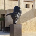 CODERCH & MALAVIA, En la dehesa, (monumental Size), Bronze ou résine polyestere, 8 + 4 AP, 317 x 151 x 164 cm, Base 136 x 84 x 84 cm