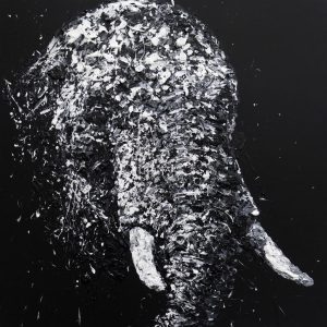 Hom NGUYEN, Croyance, Technique Mixte, 120 X 120 cm