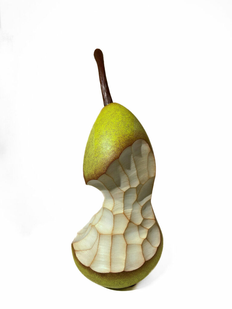 Dominique RAYOU,  Impermance Cambrée, Multiple Bronze 99 Ex, 37 X 14 X 16 Cm