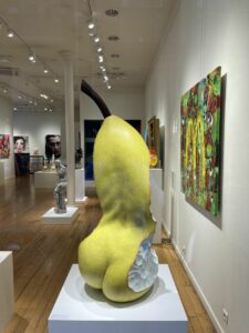 Dominique RAYOU, Impermanence cambrée, Bronze (8 Ex. + 4 E.A.), 125 X 53 X 52 Cm