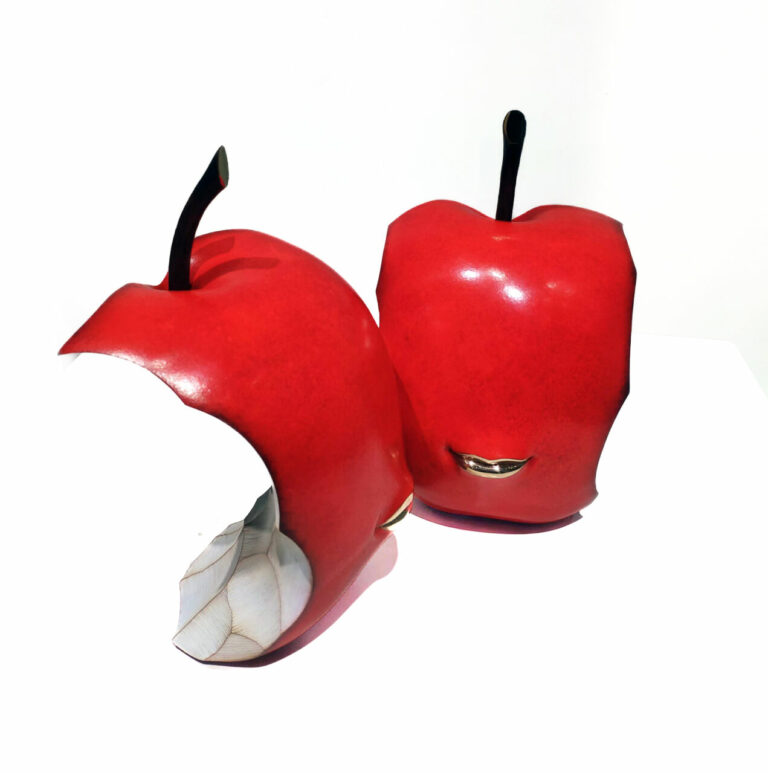 Dominique RAYOU, Miroir des monde, Bronze (8 Ex. + 4 E.A.), 30 x 22 x 14 cm