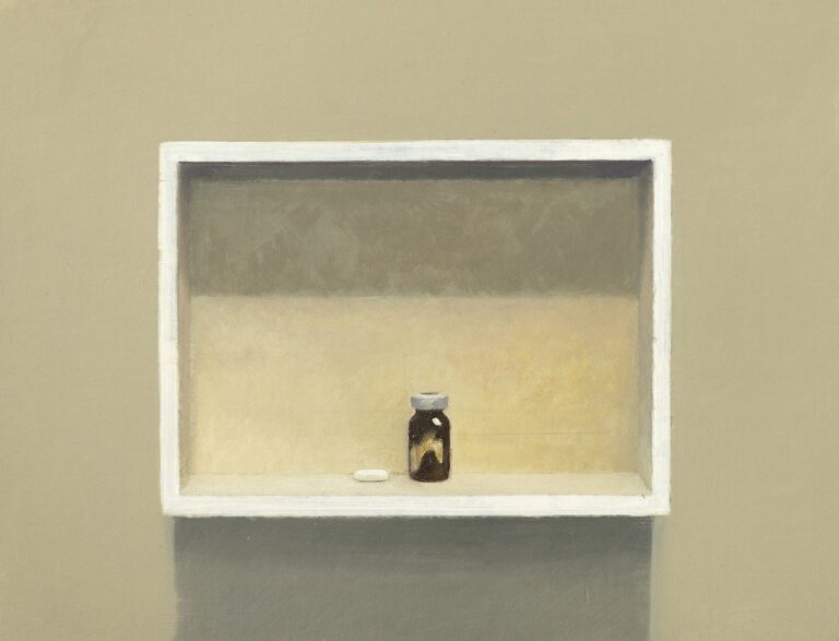 Zabaleta Joseba Sanchez, Balsamo II, Huile sur bois, 27 X 34 cm