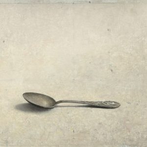 Zabaleta Joseba Sanchez, Cuchara XXI, Huile sur bois, 24 X 38,5 cm