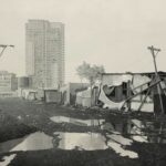 Zabaleta Joseba Sanchez, Nonoalco, reflejos del mundo, Huile sur bois, 140 X 159 cm