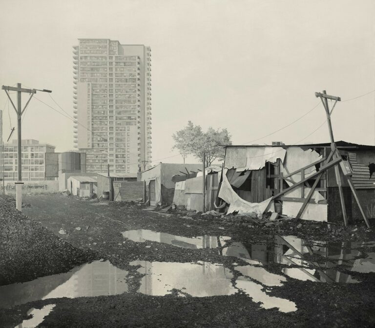 Zabaleta Joseba Sanchez, Nonoalco, reflejos del mundo, Huile sur bois, 140 X 159 cm