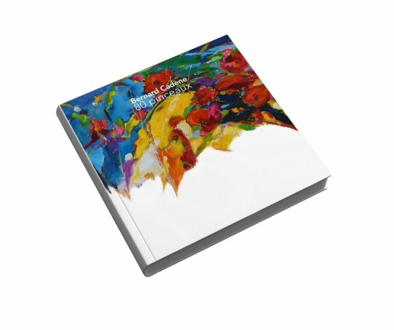 Cadène, 80 Pinceaux,  900 Ex, 28 x 28 cm