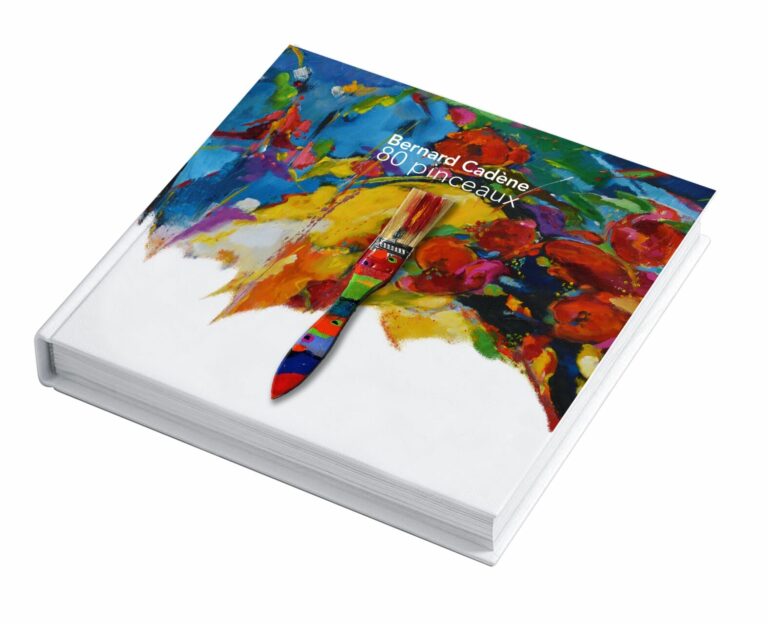 Cadène Livre 80 Pinceaux (édition Limitée 100 Ex Avec Un Pinceau Peint Par L’artiste Sur La Couverture)