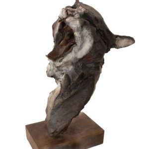 Jean-François GAMBINO, Chat Baillant, Bronze ( 8 Ex. + 4 E.A.), 28 x 20 x 13,5 cm