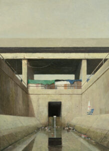 Joseba Sanchez Zabaleta, Canal de desague