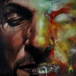 DANZÉ&LAYRAL – Crossed Painting – 60 x 200 cm