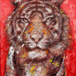 Hom Nguyen – L’année du tigre – Lithographie