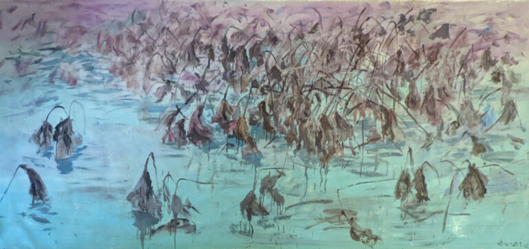 Fleurs De Lotus 152×320 Cm (3) 2