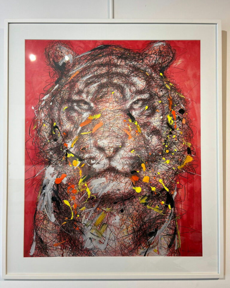 Hom Nguyen – L’année du tigre – Lithographie