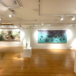 ZHANG – Installation -Fleurs De Lotus 152×320 Cm (3) 2