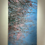 ZHANG Qiongfei Fleurs De Printemps Acrylique Sur Toile 215 X 135 Cm1