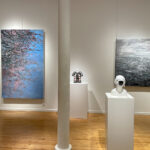 ZHANG Qiongfei Fleurs De Printemps Acrylique Sur Toile 215 X 135 Cm3