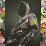 ONEMIZER – Underground- Technique mixte sur toile