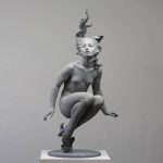 Coderch & Malavia Galène Bronze 76 X 46 X 32 Cm PATINE GRISE (1) 1MO