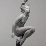 Coderch & Malavia Galène Bronze 76 X 46 X 32 Cm PATINE GRISE (3) 1MO