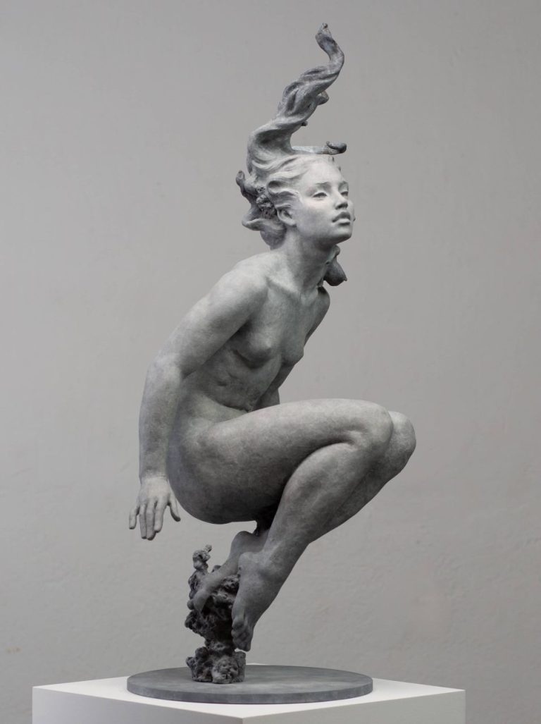 Coderch & Malavia Galène Bronze 76 X 46 X 32 Cm PATINE GRISE (3) 1MO