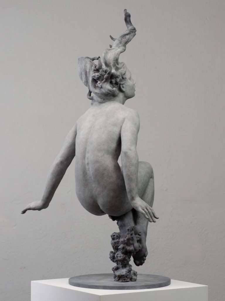 Coderch & Malavia Galène Bronze 76 X 46 X 32 Cm PATINE GRISE (4) 1MO