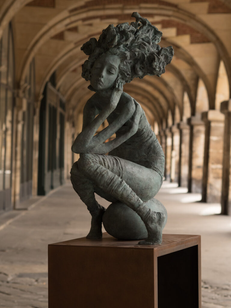 Hadida – La mémoire et la mer – Bronze (8 + 4E.A.) – 90 x 55 cm