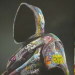 La Chasse ONEMIZER – Underground- Technique mixte sur toile (1080 × 1080 px)