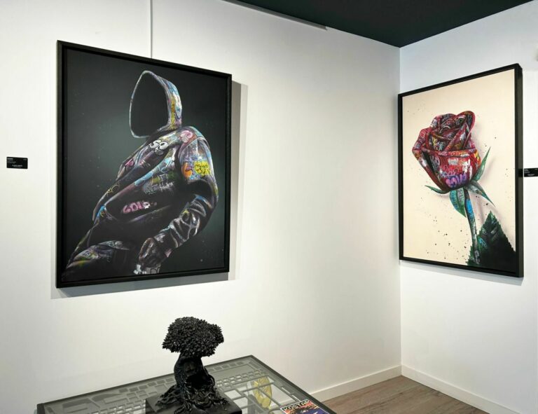 ONEMIZER – Underground- Technique mixte sur toile