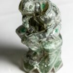 ALBEN Le Penseur, D’après Rodin Résine Et Billets De 1$ 37 X 16 X 16 Cm 5