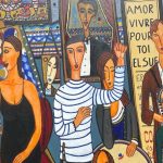 CAMARO El Cafe Azul De Rojos Sueños Détails 150 X 200 Cm(1)