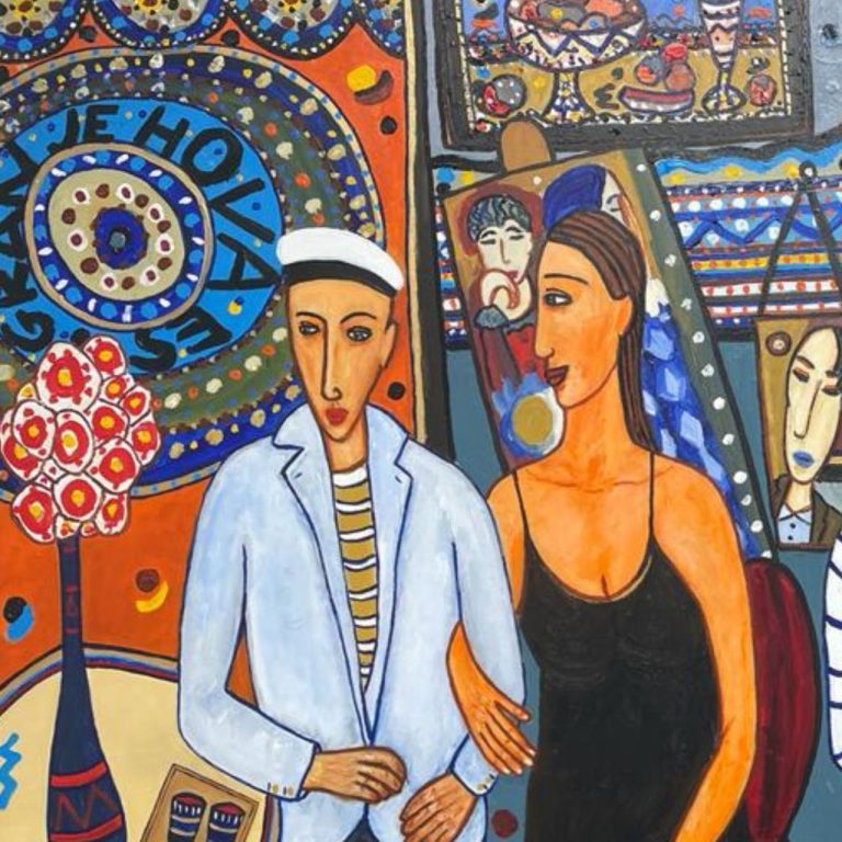 CAMARO El Cafe Azul De Rojos Sueños Détails 150 X 200 Cm(2)