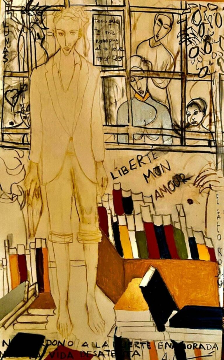 CAMARO Liberté Mon Amour Lithographie 33 X 49 20 Ex