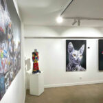 ONEMIZER – Installation – Pimp my cat – Technique mixte sur toile