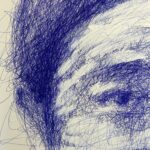 NGUYEN-Détails-Woman-Technique mixte sur papier- 80 x 60 cm