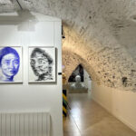 NGUYEN-Installation-Woman-Technique mixte sur papier- 80 x 60 cm