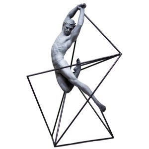 CODERCH&MALAVIA - Tensegrity Dance (Man) - Bronze - 72 x 52 x 44 cm