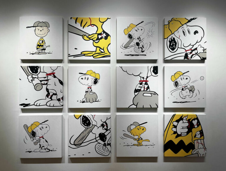 Cote Escriva – Creepy Snoop Baseball Set – Installation