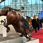 BENENATI – Taureau Machine Monumental – Art Capital, Paris 2024