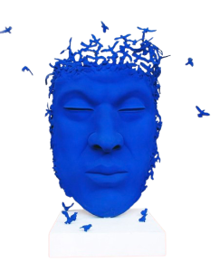 BENENATI - Le penseur aux oiseaux bleus