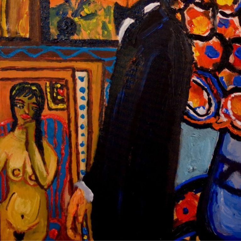 CAMARÓ – Intimidad En El Estudio Con Florero Azul