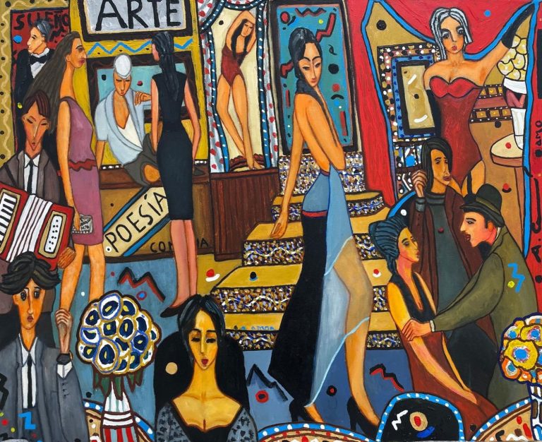 CAMARÓ Poesía Entre Bambalinas 82 X 100 Cm (1)