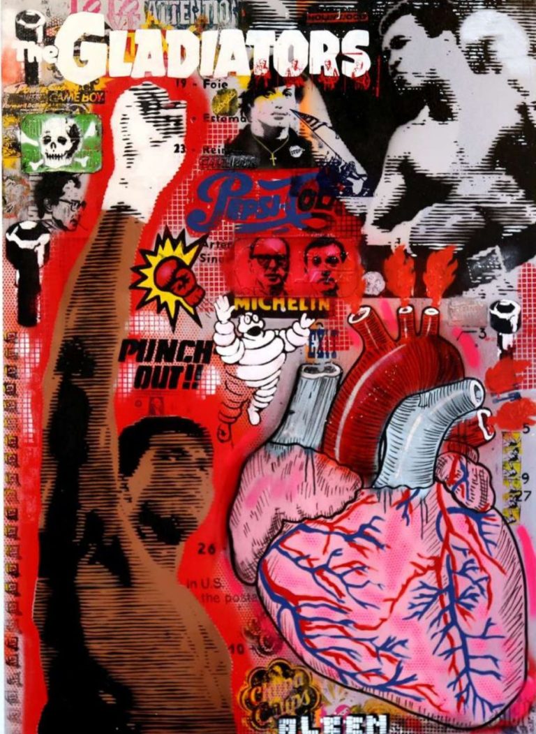 The Gladiators 170 X 122 Cm