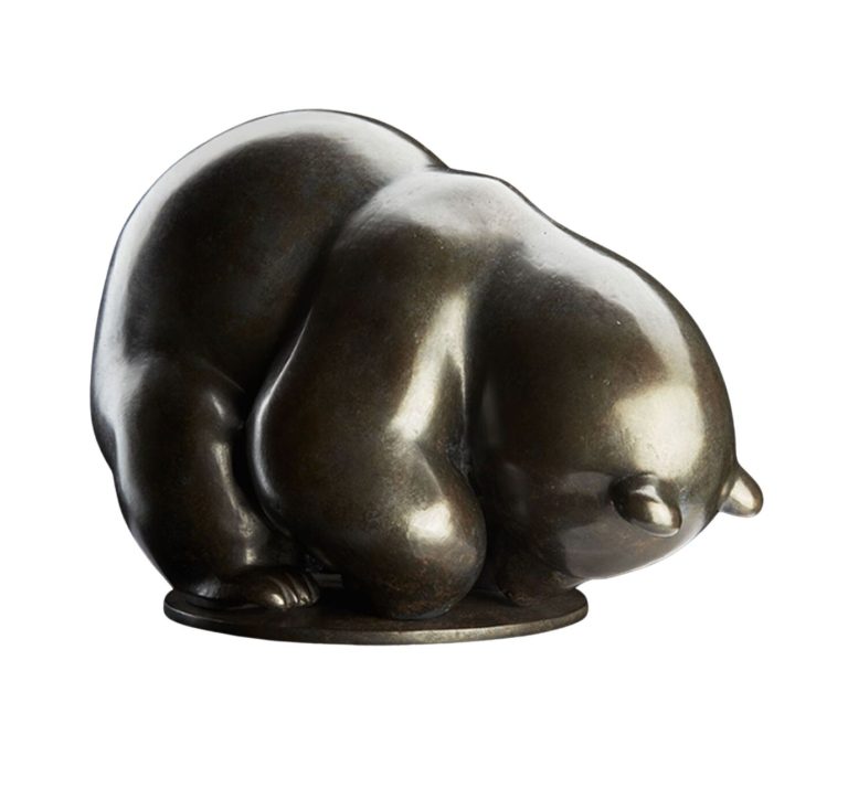 BASSOMPIERRE La Provende N°1 Bronze 31 X 46 X 28 Cm (2)