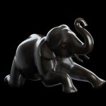 BASSOMPIERRE Le Bain N°2 Bronze 34 X 68 X 35 Cm